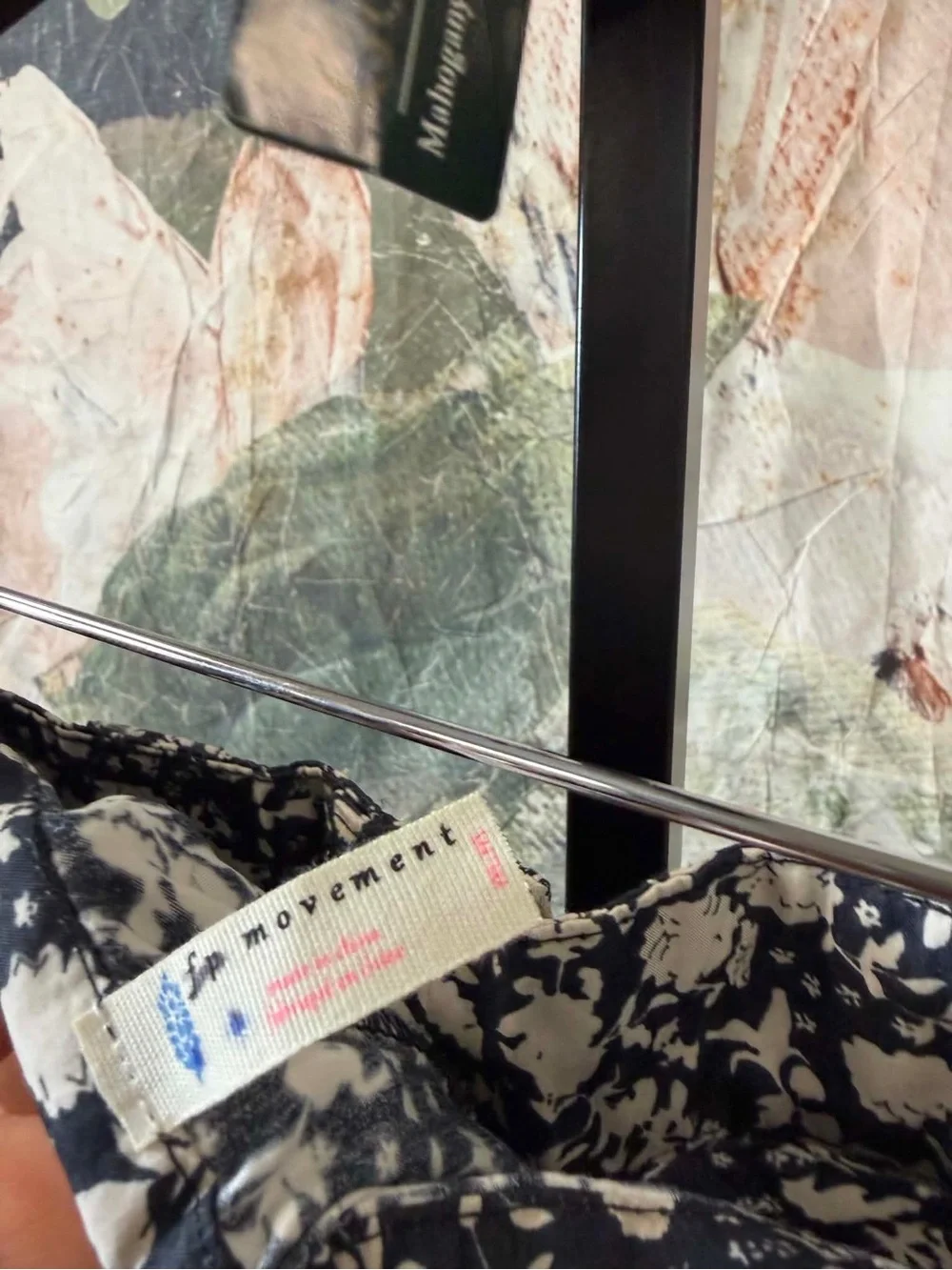 Free People Love You Back Pant Printed Pants Size M